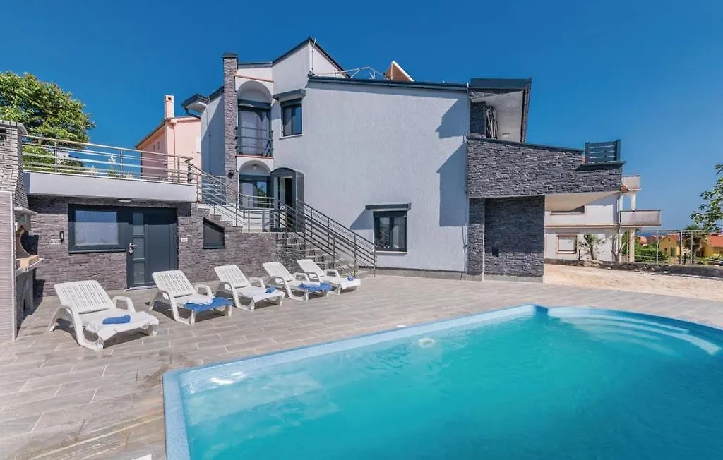Luxe House Krk With Pool Villa Krk Town 0*,